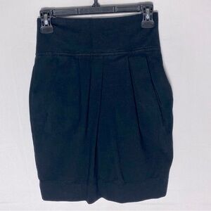Theory Black Figuero Craze Tulip Skirt 2